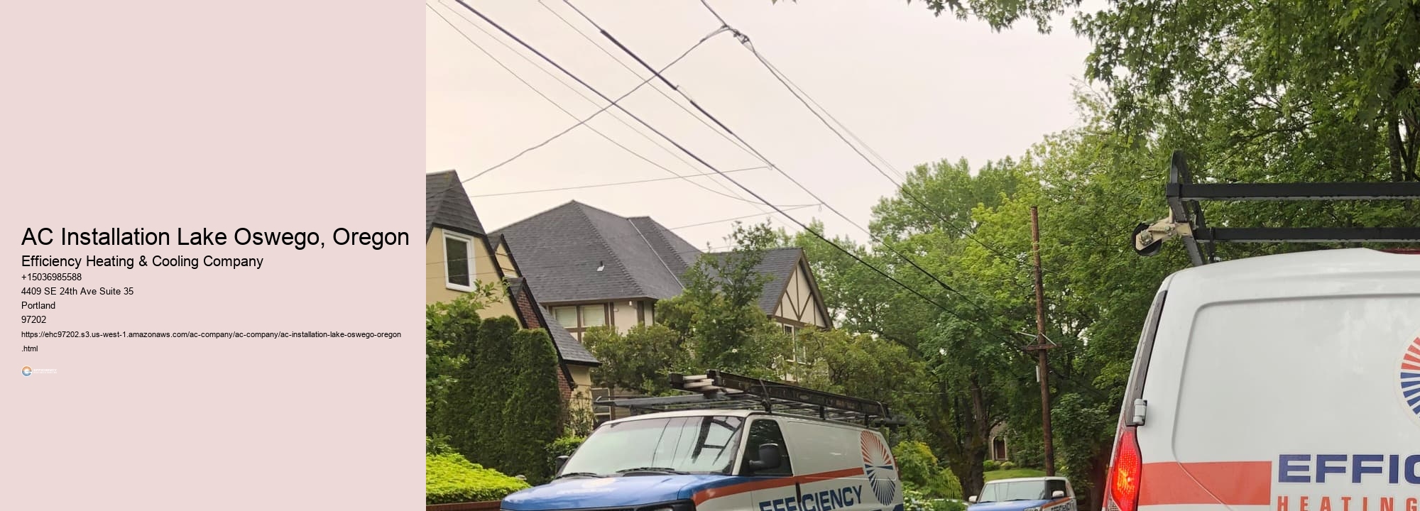 AC Installation Lake Oswego, Oregon