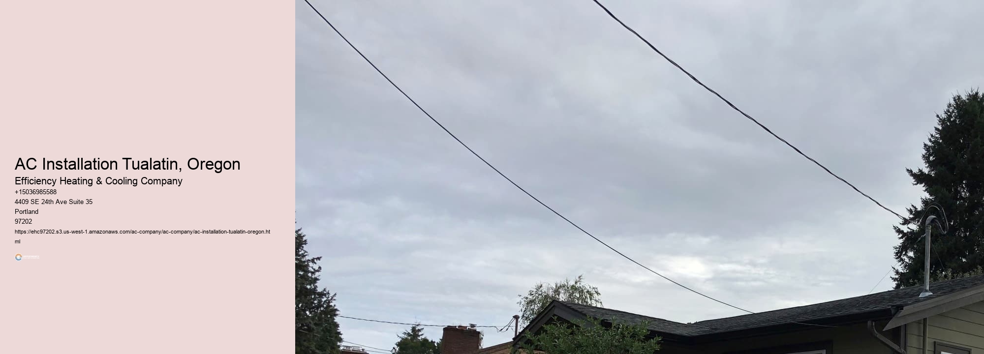 AC Installation Tualatin, Oregon