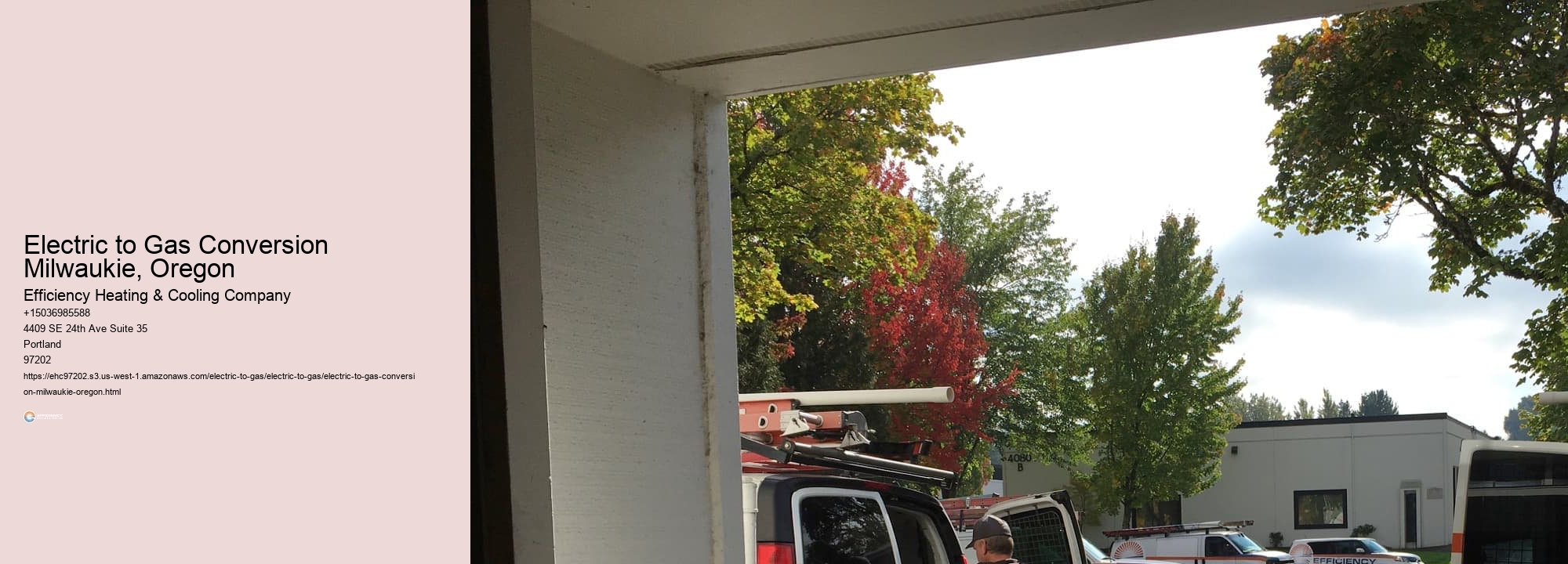 Electric to Gas Conversion Milwaukie, Oregon