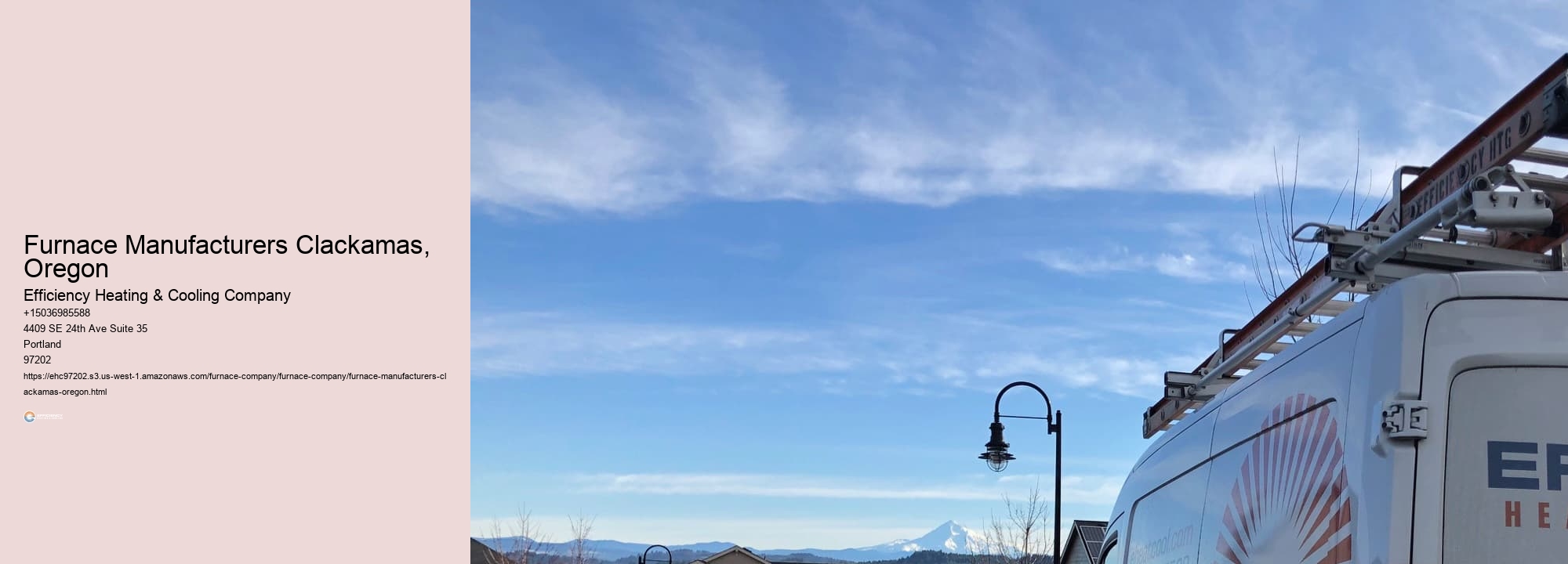 Furnace Manufacturers Clackamas, Oregon